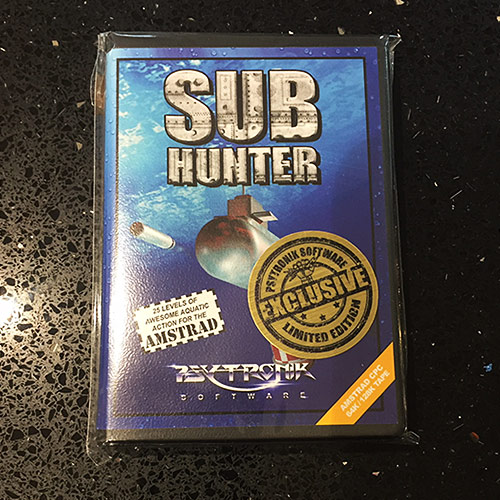 Sub Hunter LIMITED CLAMSHELL EDITION [Amstrad CPC Tape]