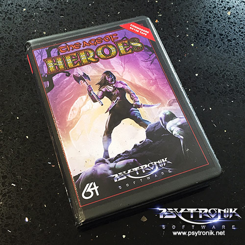 The Age Of Heroes *LIMITED CLAMSHELL EDITION* [C64 Tape] - Click Image to Close