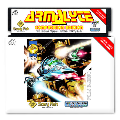 Armalyte [Budget C64 Disk] - Click Image to Close