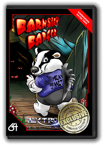 Barnsley Badger [Clamshell C64 Tape] LIMITED STOCK