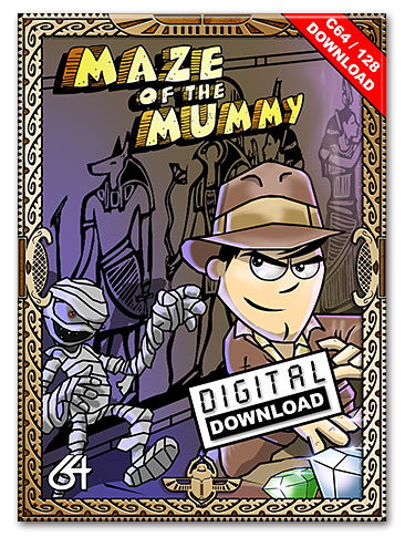 Maze Of The Mummy (Digital Download) [C64] - Click Image to Close