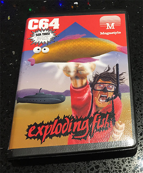 Exploding Fish *LIMITED CLAMSHELL EDITION* [C64 Tape]