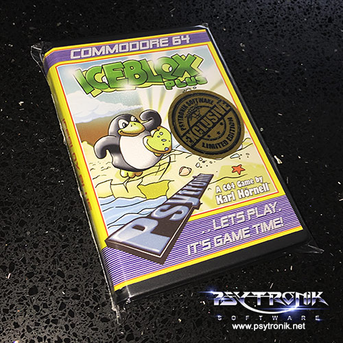Iceblox Plus *LIMITED CLAMSHELL EDITION* [C64 Tape]