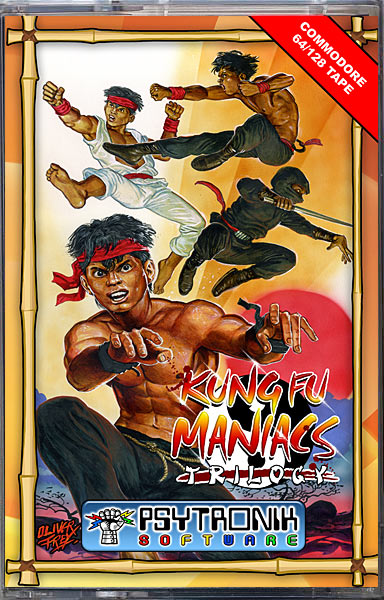 Kung-Fu Maniacs Trilogy [C64 Tape]
