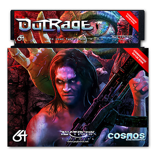 Outrage *NEW RELEASE* [Budget C64 disk]