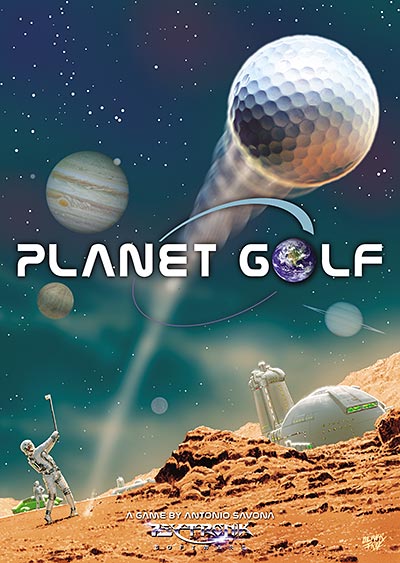 Planet Golf (A3 Hypergloss Poster)