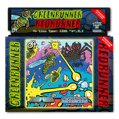 Greenrunner / Redrunner [Budget C64 Disk]