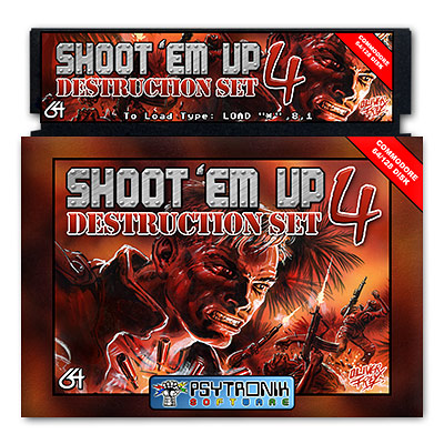 Shoot 'Em Up Destruction Set 4 [Budget C64 Disk]