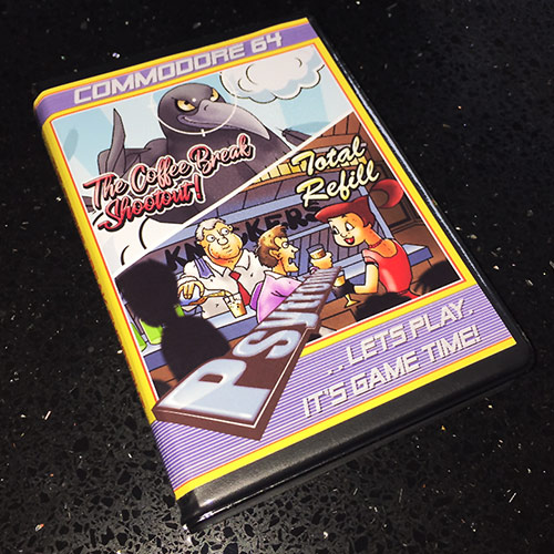 Shootout / Total Refill *LIMITED CLAMSHELL EDITION* [C64 Tape]