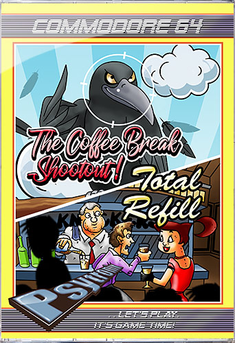 Coffee Break Shootout/Total Refill Twin Pack [Premium+ C64 Disk]