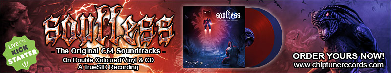 Soulless C64 Vinyl Soundtrack Kickstarter