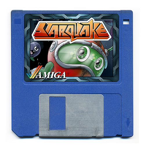 Starquake Budget Edition [Amiga Disk]