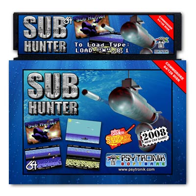 Sub Hunter [Budget C64 Disk] - Click Image to Close