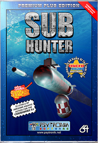 Sub Hunter [Premium+ C64 Disk] - Click Image to Close