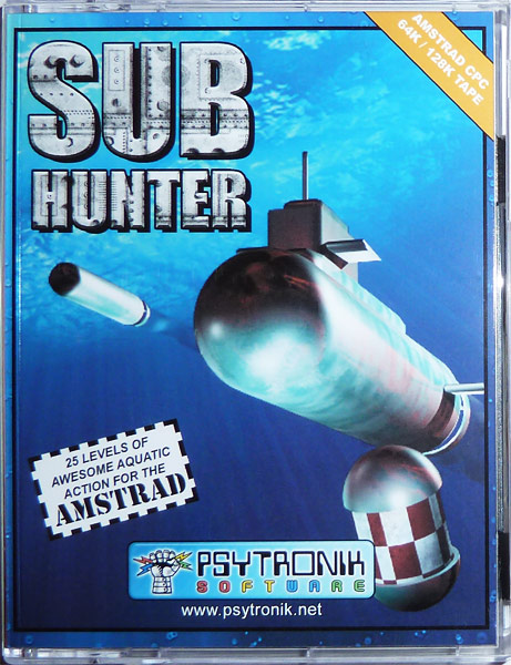 Sub Hunter (*FREE DOWNLOAD*) [Amstrad CPC] - Click Image to Close