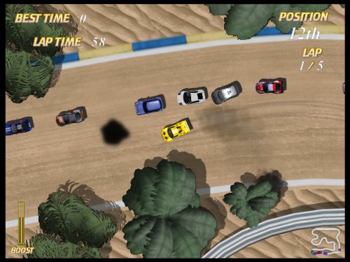 Autocross Racing PC in-game screen