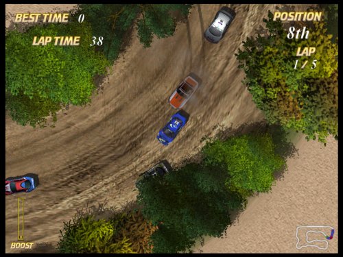 Autocross Racing PC in-game screen